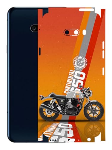 Image of AtOdds - Full Body Back Screen Guard Protector Film - Lamination Wrap Skin Sticker Compatible with LG G8X ThinQ | Scratchproof Matte Finish (Bullet)