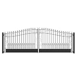 ALEKO Venice 18×6 Dual Swing Driveway Gate
