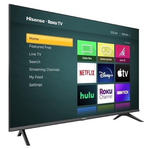 Hisense 32-Inch Class Hd 720P Smart Led Tv H4030F Series Motion Rate 120 Game Mode Dts Trusurround Sound Compatible With Alexa & Google Assistant 32H4030F3 (Renewed) #TOP2