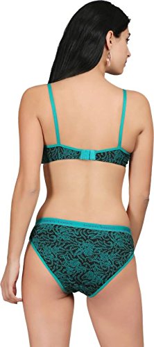 Image of Embibo Women's Cotton Bra and Panty Set for Honeymoon Lingerie