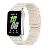 Koelaa Cinturino Magnetico Compatibile con Samsung Galaxy Fit 3, Bracciale di Ricambio in Silicone Morbido e Traspirante - Starlight