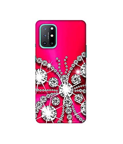 Image of Amazon Brand - Solimo Designer Stone Butterfly 3D Printed Hard Back Case Mobile Cover for OnePlus 8T