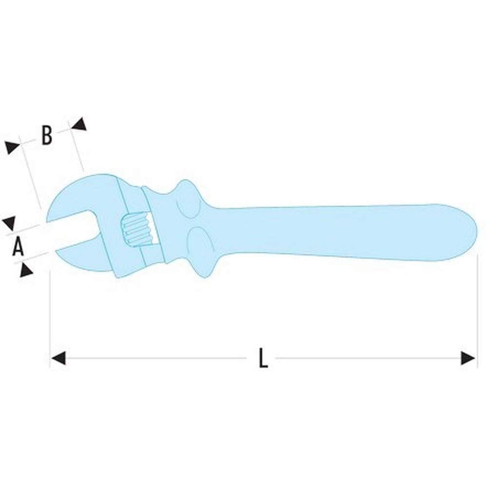 Facom 113.8TAVSE - Llave inglesa aislada 1000V de 27 mm