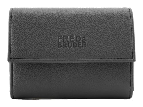 Porte-monnaie FREDsBRUDER Bestie Wallet avec fermoir coloris gris foncé chic