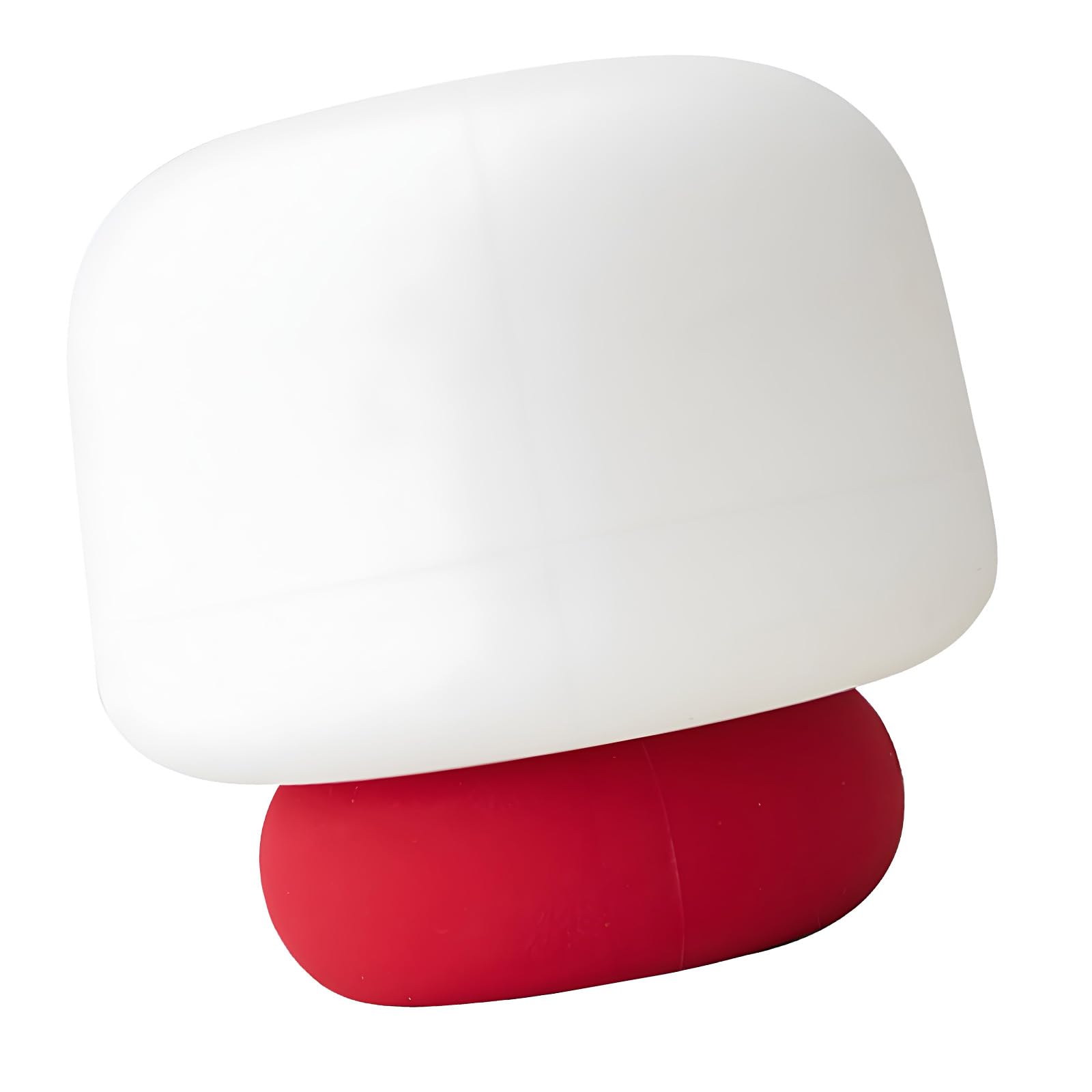 our fave Silicone Mushroom Shape USB Rechargeable Night Light Touch Control Multicolor for Children Bedroom Bedside Lamp Decor Bedside Moodlamp Night Light Lamp