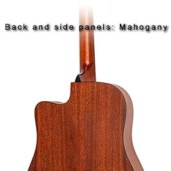 DYB Kit de démarrage de Guitare Acoustique pour débutant Spruce ABS Edging Production de Bois Massif Perfect Tone Tuner… - Les Beatles, Paul McCartney, John Lennon, RIngo Starr, George Harrison DYB Kit de démarrage de Guitare Acoustique pour débutant Spruce ABS Edging Production de Bois Massif Perfect Tone Tuner… – Image 7