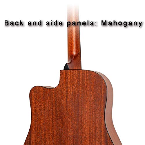 DYB Kit de démarrage de Guitare Acoustique pour débutant Spruce ABS Edging Production de Bois Massif Perfect Tone Tuner… - Les Beatles, Paul McCartney, John Lennon, RIngo Starr, George Harrison DYB Kit de démarrage de Guitare Acoustique pour débutant Spruce ABS Edging Production de Bois Massif Perfect Tone Tuner… – Image 8