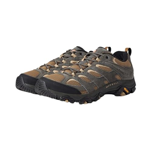Merrell Men's Moab 3 Hiking Shoe, Butternut/Beluga, 9.5
