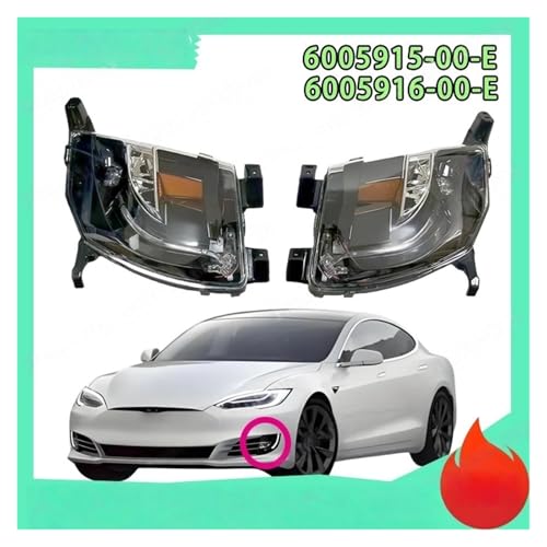 Feux antibrouillard avant LED pour Tesla Model S version US DRL 2012-2020