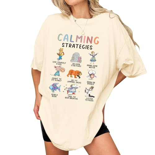 Calming Strategies T-Shirt - Autism Awareness Shirt for Sped Teachers - Mental Health Shirts