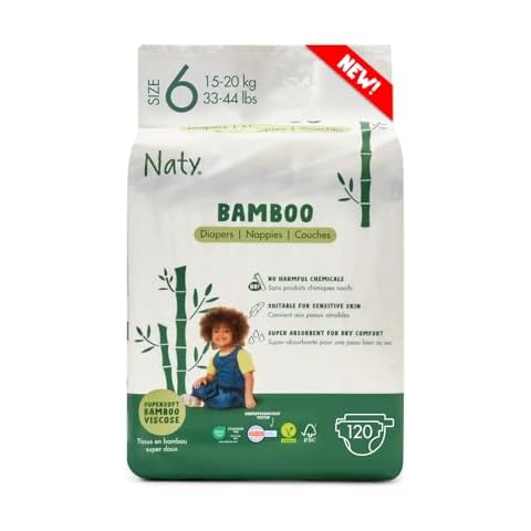Couches Naty Bamboo Taille 6 Cover