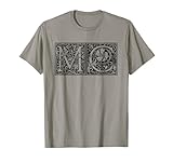 MC - Initials M C Name Surname Onomastics Onomatology T-Shirt