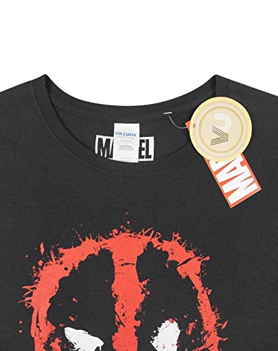 Deadpool - Short Sleeve - Black -Donna