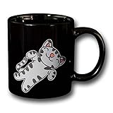 ICUP Big Bang Theory Soft Kitty Coffee Mug, Black