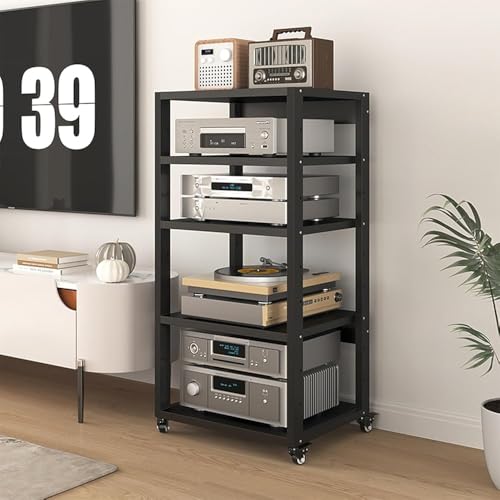 Meuble audio-vidéo mobile et polyvalent pour vos soirées cinéma dans le salon