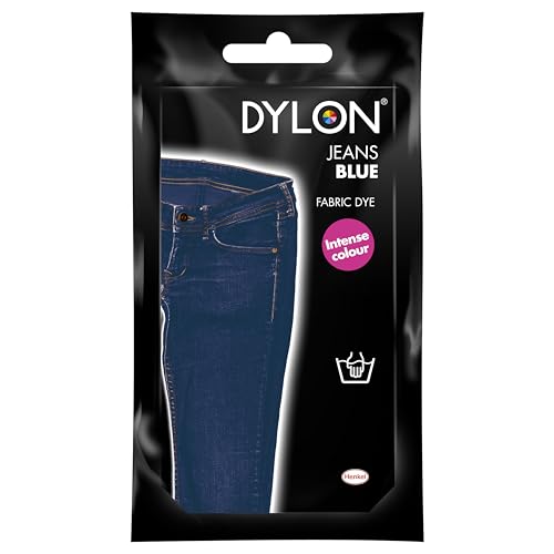 Dylon Fabric Dye, Jeans Blue, 50G