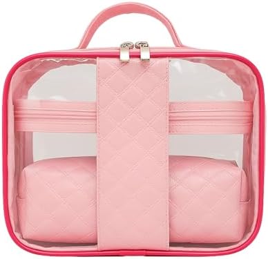 Kit 3 Bolsa Necessaire Feminina Organizador Maquiagem Viage...