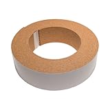 korkstreifen für hüte Aus 100 % feinem Kork Selbstklebender Korkstreifen, 6 m lang, 2,54 cm breit und 3 mm dick