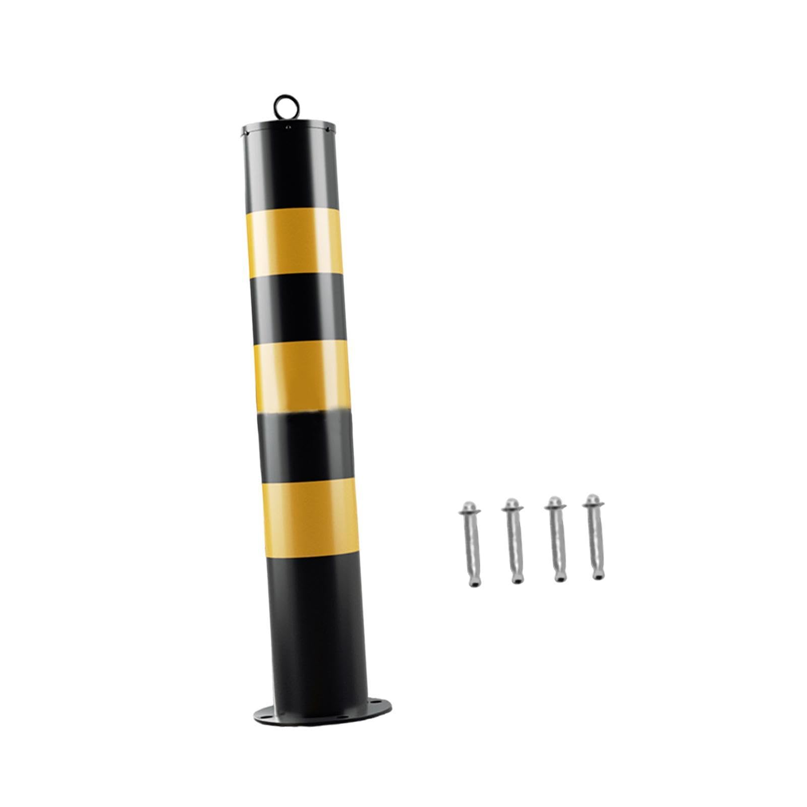 Bolardo de Seguridad de Delimitación Poste de Barrera Y Tubo de Acero con Alta Visibilidad para Guiar El Tráfico Adecuado para Estacionamient, Estilo F