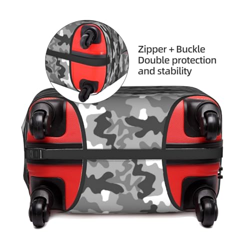 Digital Camo Suitcase Cover Luggage Protector Fits Four Sizes Suitcase4