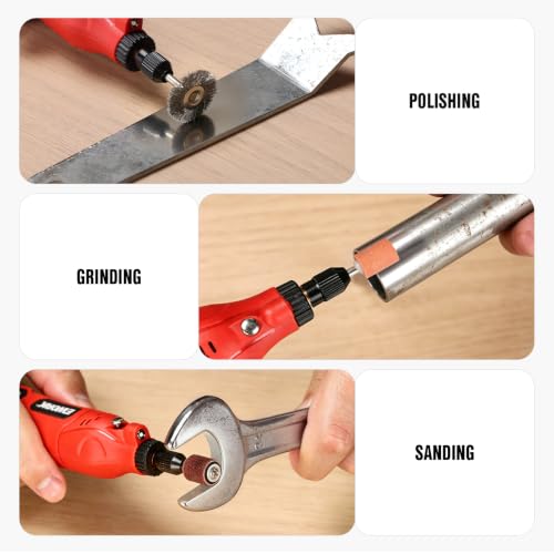 EWORK 448-Piece Rotary Tool Kit