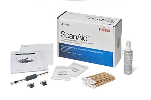 FUJITSU ScanAid Cleaning & Consumable Kit FOR FI-5015C / CG01000-519101 /