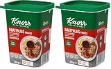 Knorr Bratenjus pastös (vielseitig anwendbar als klarer Bratensaft, Bratensoße und braune Soße) | 400g (2er pack)