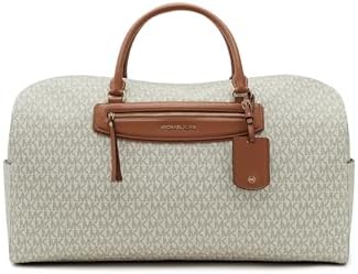 MICHAEL Michael Kors Womens Jet Set Travel XL Weekender Vanilla/A...
