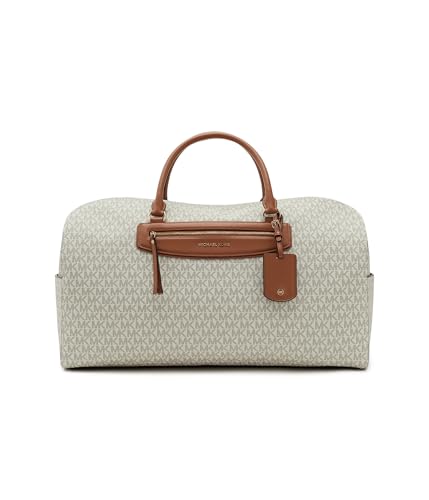 MICHAEL Michael Kors Womens Jet Set Travel XL Weekender Vanilla/Acorn XL One Size