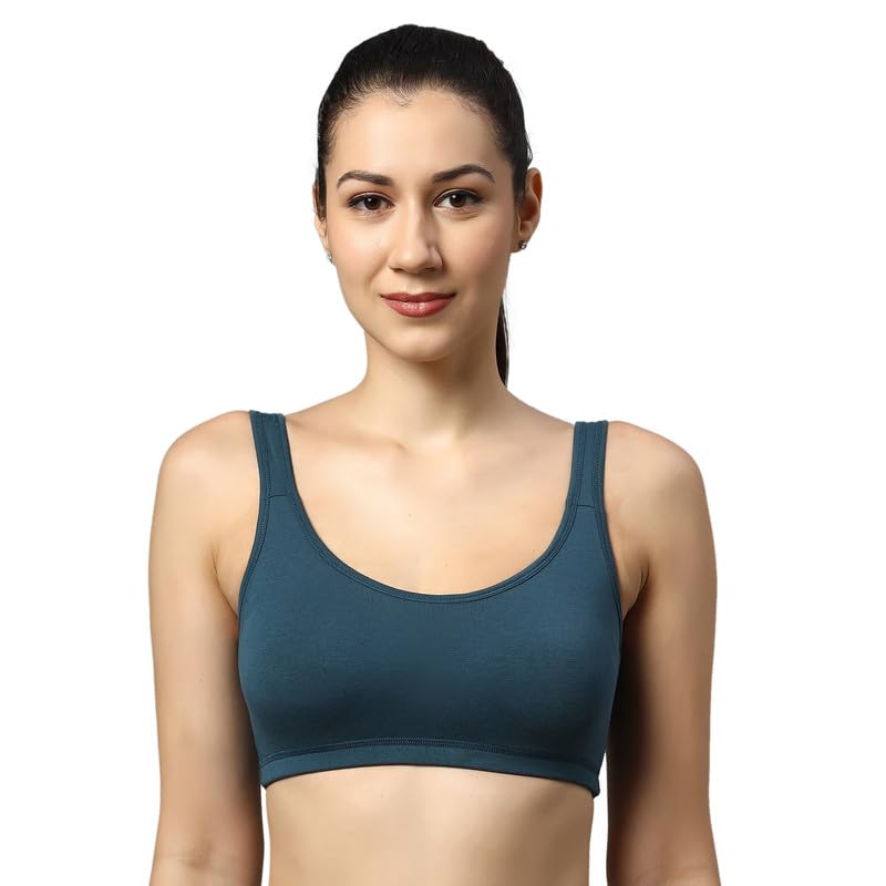 Luxora Stretch Cotton Material Slip On Sports Bra Full Coverage Bra Peach Color LXQ15 Luxora Stretch Cotton Material Slip On Sports Bra Full Coverage Bra Peach Color LXQ15
