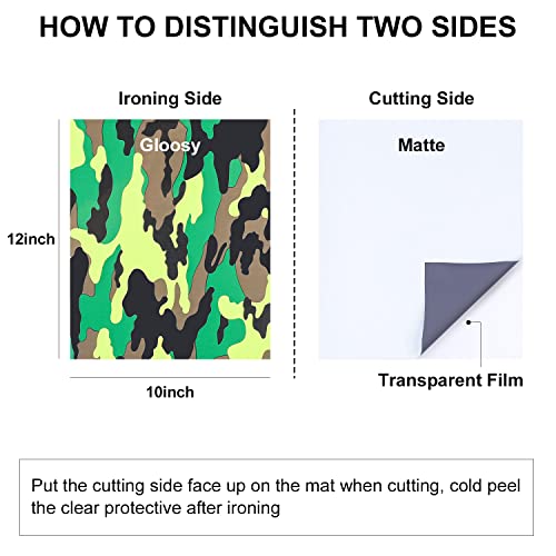 Arhiky Heat Transfer Vinyl Bundle: 60 Pack 12"X10" Iron On Vinyl Sheets For T-Shirt, 44 Assorted Colors Htv Vinyl With Teflon Sheet And Tweezers #TOP3