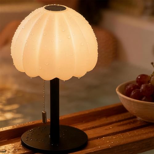 Image of Waterproof Shower Lamp for Inside Shower, Cordless Rechargeable Table Lamp with Remote & Touch Control, 16 Colors, Timer Function, Outdoor Table Lamp for Bathroom Camping Patio Dining Room