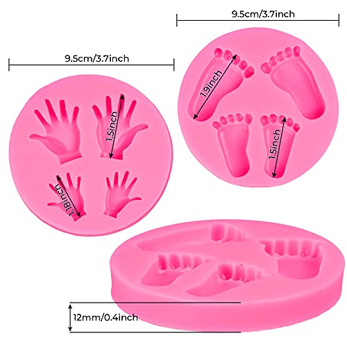 Moule silicone mains de bébé pour créer des cadeaux de baptême uniques