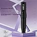 POPUPMU Smp Wireless Tattoo Machine Coreless Motor 3.0mm Stroke Permanent Makeup Tattoo Rotary Pen with Extra 800mAh Supply for Lips Eyebrow Hair Scalp Eyeliner Tattoo Gun Kit Starter Black(MINI DIVA)