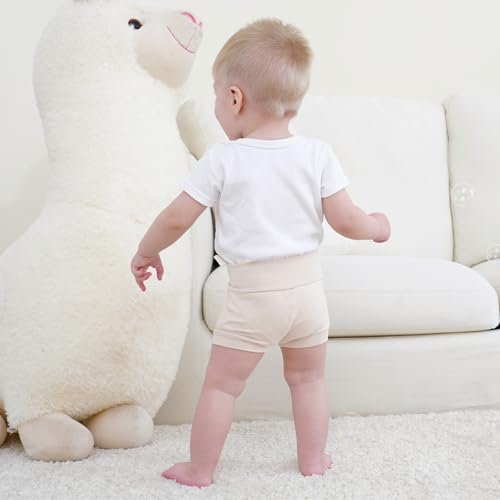 Baby Bloomers for Girls Boys – Soft Diaper Covers, Comfy Baby Bummies for 0–24 Months 2t-3T-4T (3-Pack)4