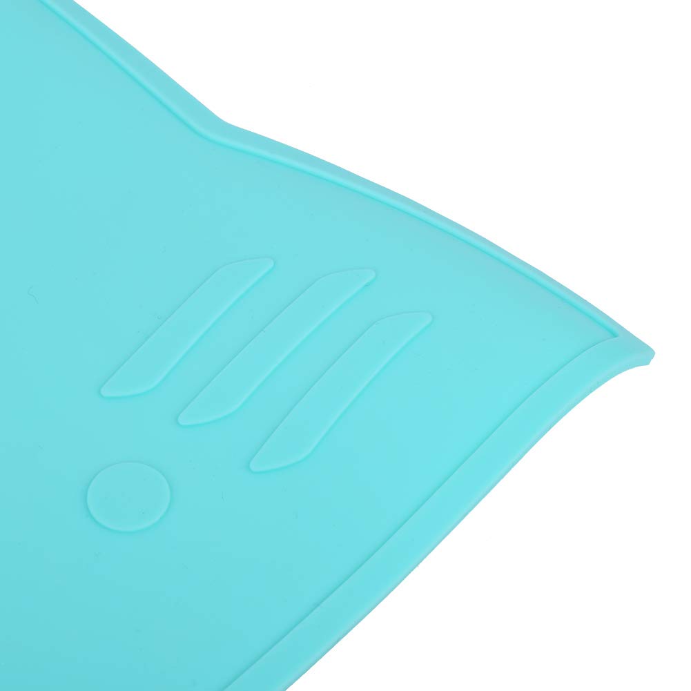 Suction Placemats for Kids Baby, Placemat Silicone Table Mat NonSlip Heat Baby, Insulation Toddlers Non Slip Travel and High Chairs (Mint Green)