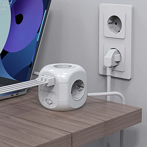 PowerBox 431 RealPower plus de câbles emmêlés grâce au cube USB-C - 2