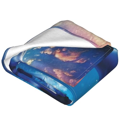 Couverture micro polaire dauphin pour vos soirées cocooning - 5