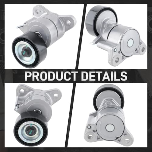 CARBBIA 4891595AE Idler Pulley Belt Tensioner Pulley Assembly Compatible with Chrysler 200 2011-2014 L4 2.4L Compatible with Avenger 2008-2014 Compatible with Sebring 2007-2010 4891596AC by CARBBIA - Used condition - Image 3
