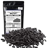 CleanCarbon24® 5 litros pellets de carbón activado con 4 mm | Repuesto...