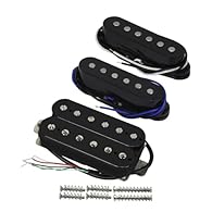 Type: Single Coil / Single Coil / Humbucker Pickups.Position: Neck / Middle / Bridge. Magnet: Alnico 5.Neck: Single Coil Pickup, 6 Flat Pole Pieces. Middle: Single Coil Pickup, 6 Flat Pole Pieces. Bridge: Double Coil Humbucker Pickup, 6 Adjustable & ...