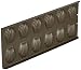 Produktbild Städter 470033 Bärentatzen/Madeleine-Backblech mit 12 Formen je ø 55 mm, Grau