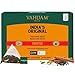 VAHDAM, India's Original Masala Chai Tea Bags, 30 TEA BAGS, 100% NATURAL SPICES & NO ADDED FLAVOURING - Blended & Packed in India - Black Tea, Cardamom, Cinnamon, Black Pepper & Clove