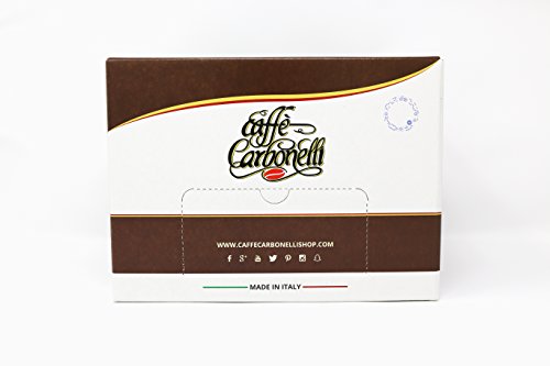 120 Cápsulas de Café Compatibles Nespresso - Caffè Carbonelli descafeinado - espresso napolitano - Imagen 3