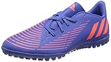 Ajuste regular adidas Predator Edge.4 TF, Soccer Shoe Unisex Adulto, Hi-Res Blue/Turbo/Hi-Res Blue, 45 1/3 EU