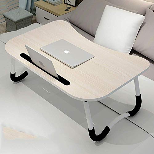 Laptop Tisch Wohnheim Schreibtisch Faltbarer Arbeitstisch Gaming Schreibtisch PC tragbare Studie Workstation Nachttisch für Bett Sofa Boden-Q