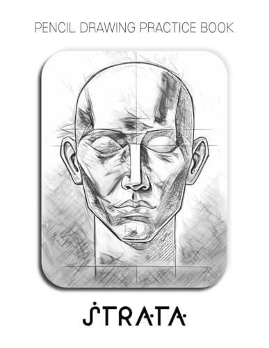 Pencil Drawing Practice Book - Strata: Mastering Continuous Line Art,
