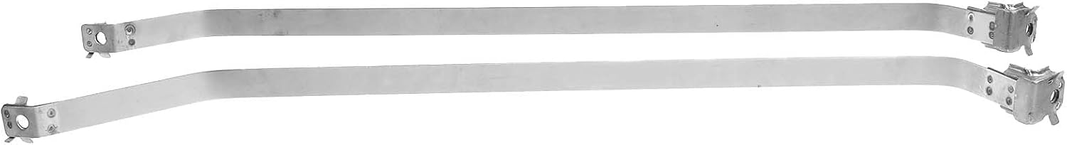 A-Premium Fuel Tank Straps Compatible with Honda Accord 1994-1997 Acura CL 1997-1999 SOHC Petrol 2-PC Set