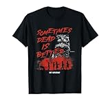 Pet Sematary Halloween Sometimes Dead is Better Cat Design T-Shirt