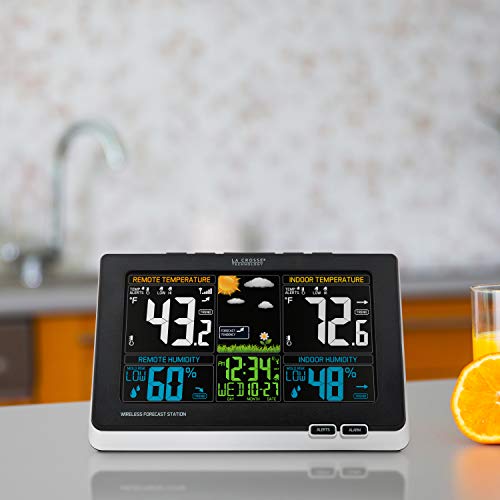 La Crosse Technology Wireless Weather Station With Color Lcd